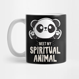Meet my spiritual Animal Panda Mug